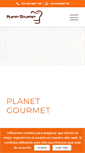 Mobile Screenshot of planetgourmet.es